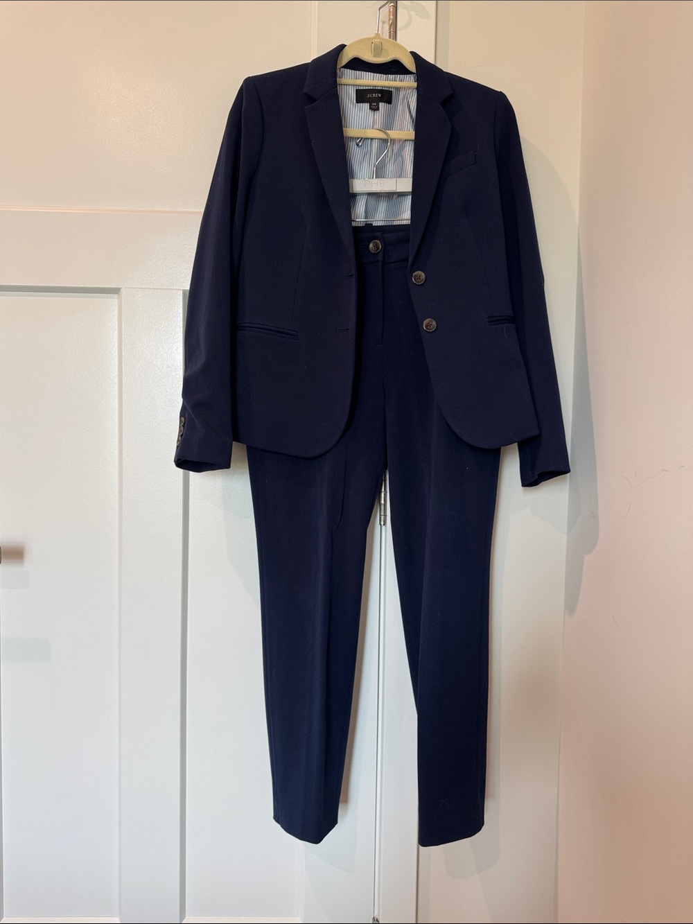 J. Crew women Navy Two-Piece Suit Blazer & Pants